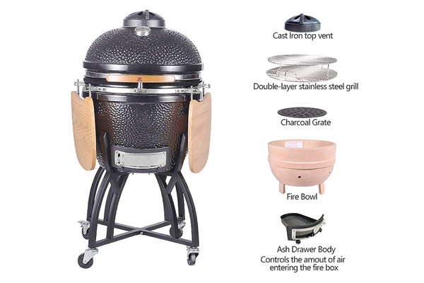 You are currently viewing What Are The Parts Of A Kamado Grill?