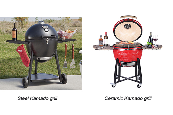 You are currently viewing What’s the main difference between steel and ceramic kamado grill?